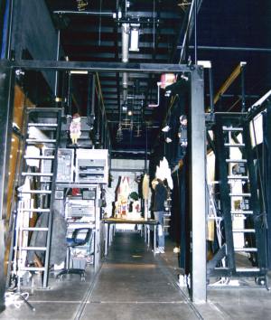 1. Deutschland Tournee Augsburger Puppenkiste 1998/99 - Die Bhne in Funktion
