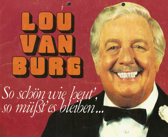 Lou van Burg, the great entertainer on his last tour
