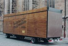 The Augsburger PuppenkistenMobil, the mobile tour-stage of the most famous German marionette-theater Augsburger Puppenkiste