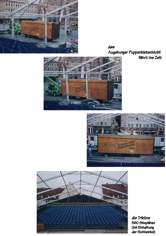 1. Deutschland Tournee Augsburger Puppenkiste 1998/99 - Das Augsburger PuppenkistenMobil